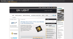 Desktop Screenshot of on-light.de